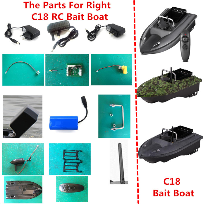 Fish Finder Charger - C18 Control remoto RC buscador de
