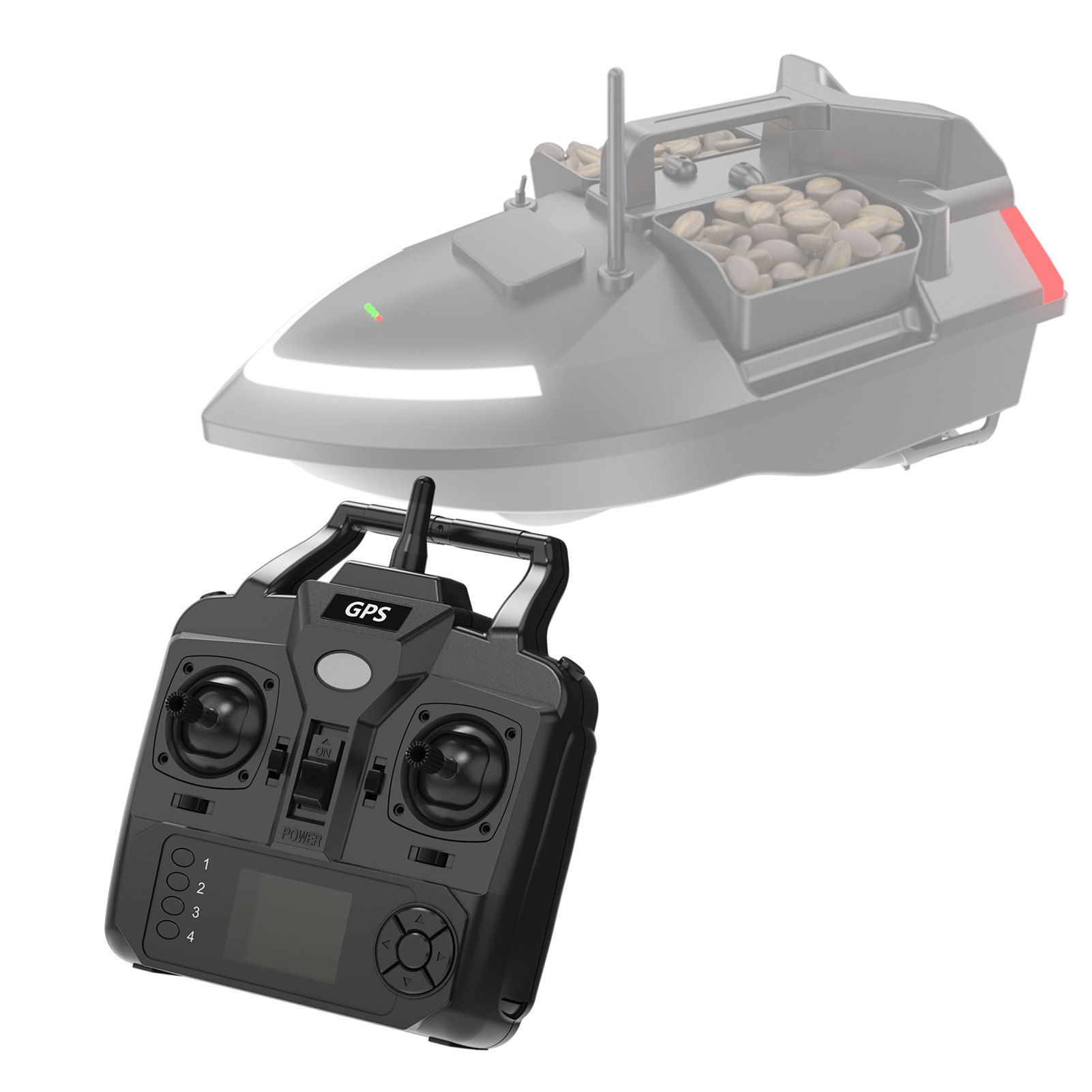 Control remoto para barco de c - Fishing Gps reseña y precio
