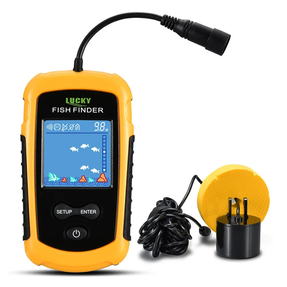 Lucky LCD pantalla a Color por - Fishing Depth Finder reseña y precio