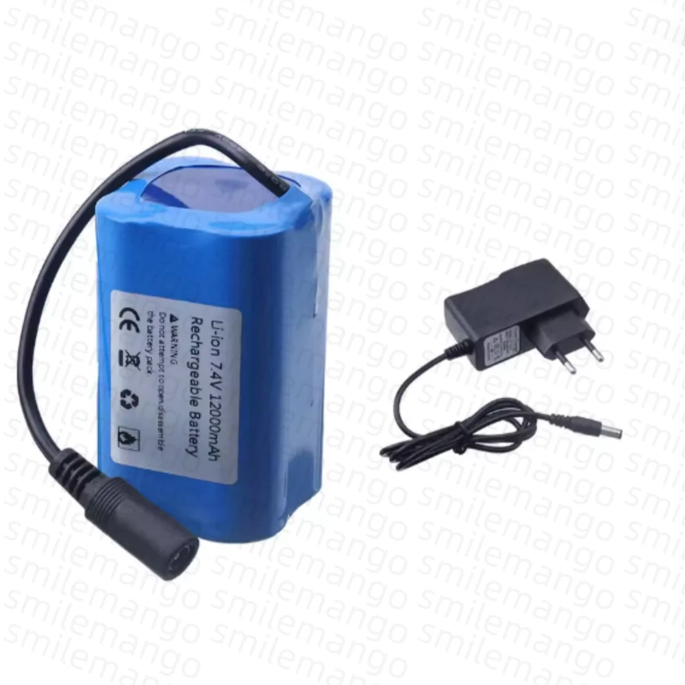 Batería de 7,4 V y 12000 mAh c - Fish Finder Charger reseña y precio
