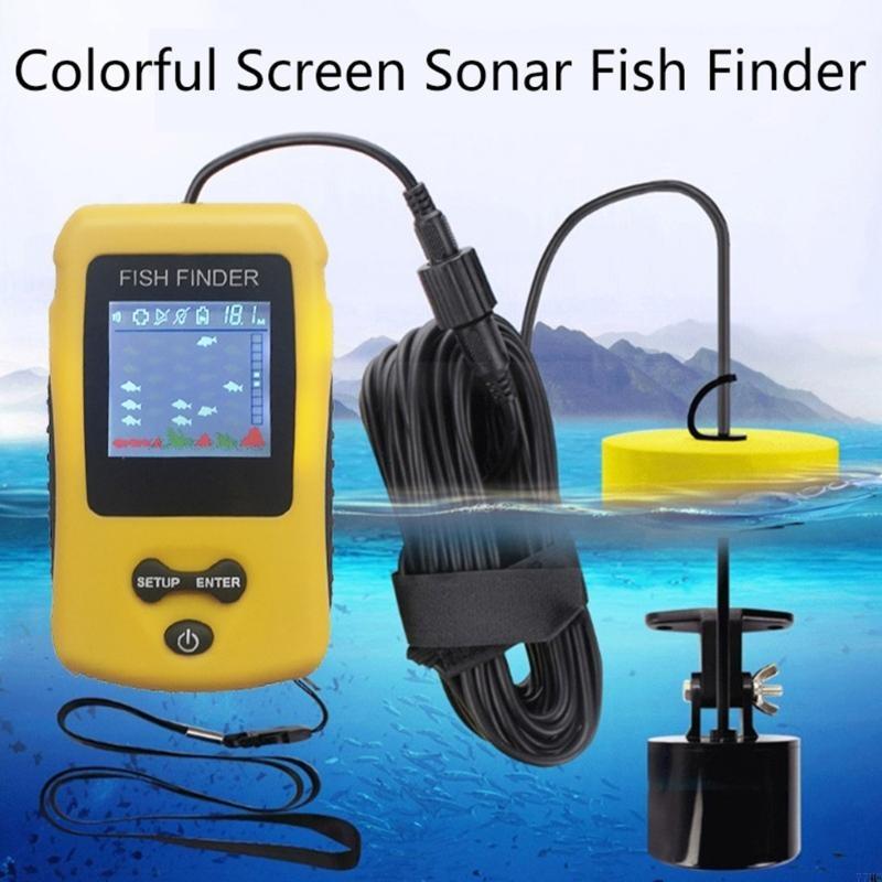 77HC Portable sonar Fish Fishs - Fishing Depth Finder reseña y precio