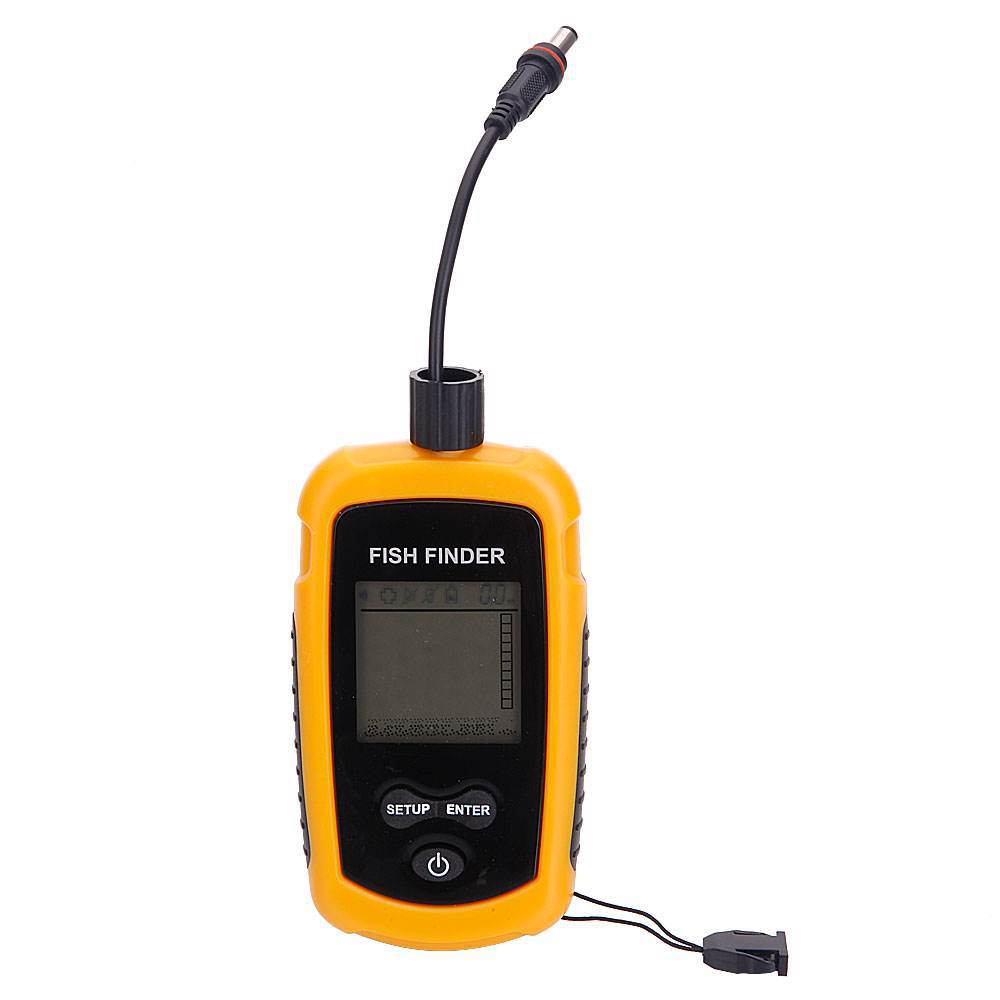 Sonda de Pesca Portátil con Al - Fishing Depth Finder reseña y precio