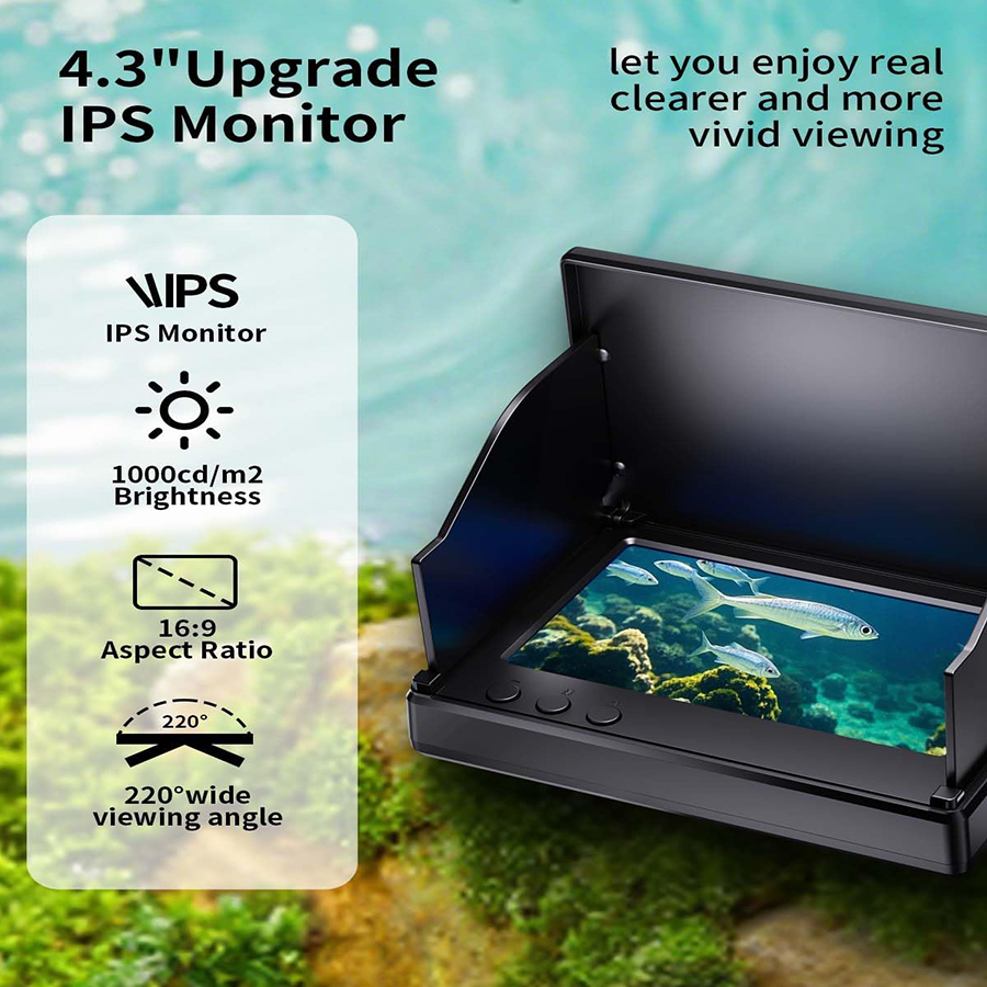 FOURQ - Buscador de Peces Port - Fishing Depth Finder reseña y precio
