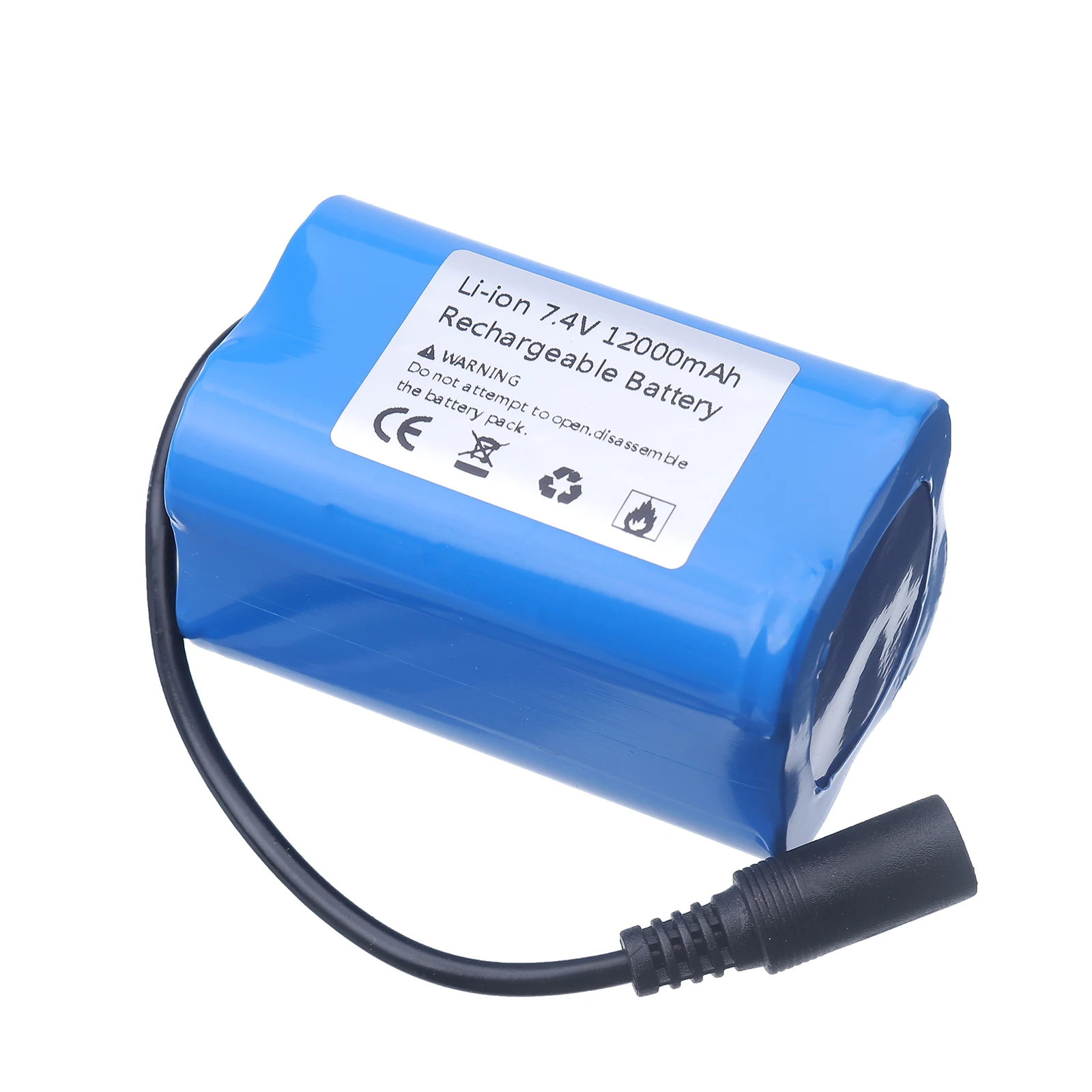 Batería de 7,4 V y 12000 mAh c - Fish Finder Charger reseña y precio